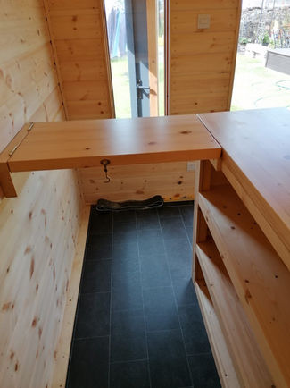 behind garden bar