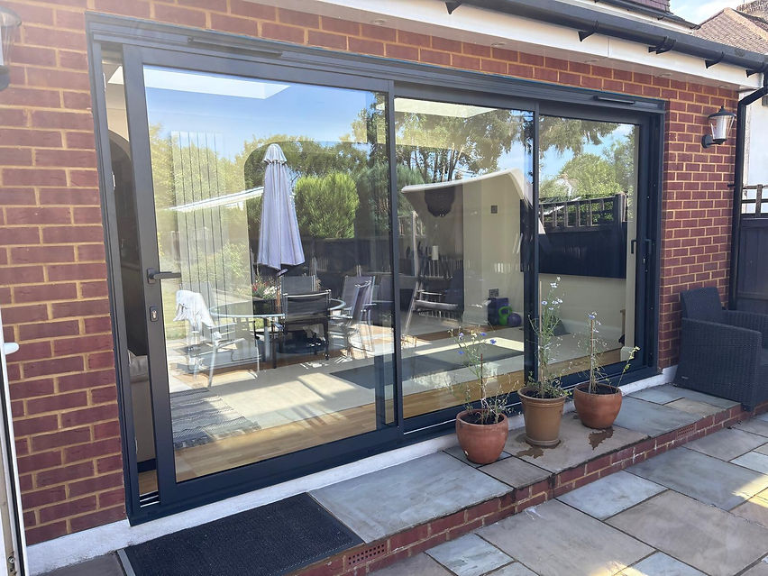 sliding glass door