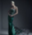 Woman in green dress