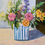 Thumbnail: Roses in Striped Vase