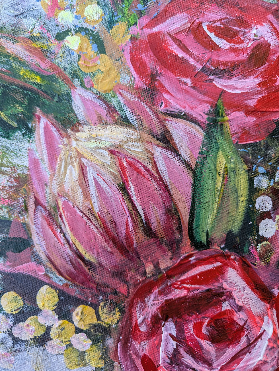 Thumbnail: Roses and Proteas