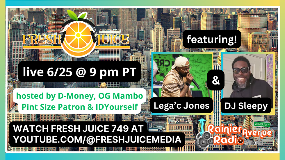 DJ Sleepy live in-studio guest on Fresh Juice