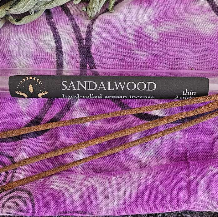Thumbnail: Sandalwood 3 sticks - thin