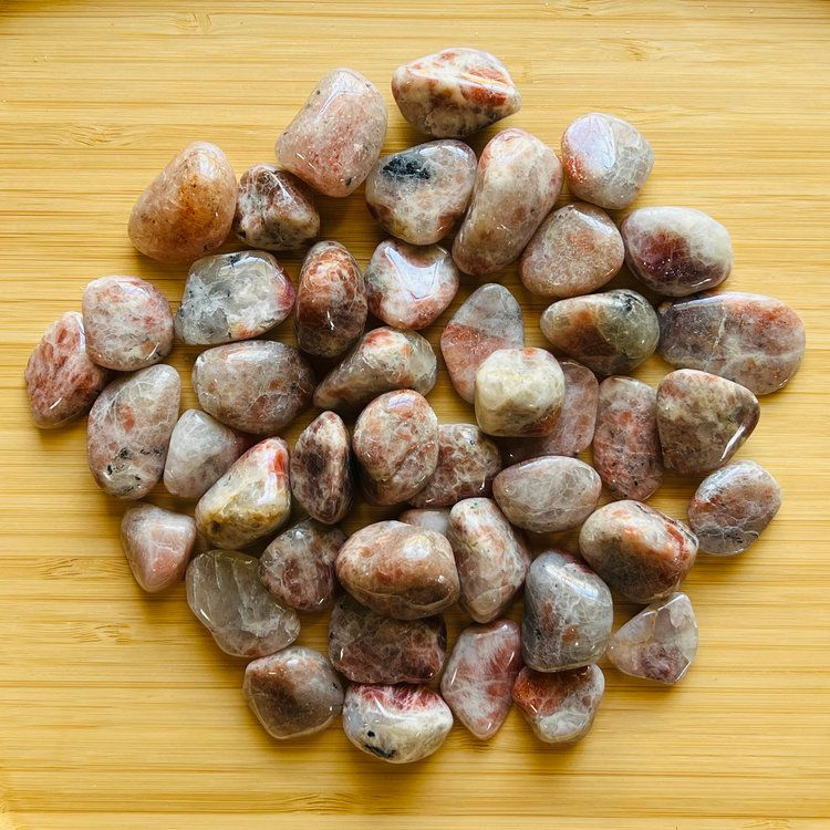 Thumbnail: Sunstone Tumbled Stones