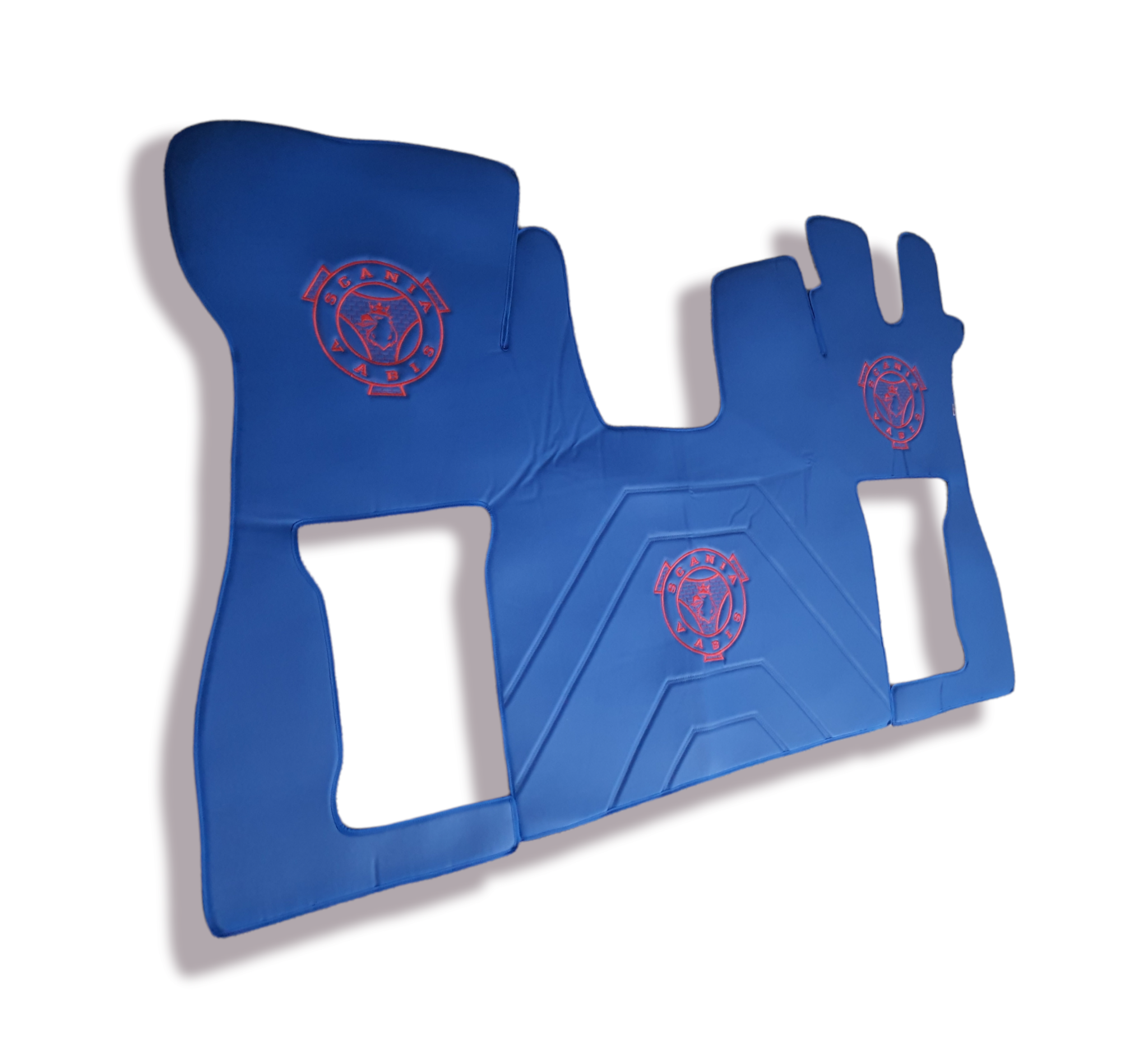 Premium Quality Scania S Next Gen Floor Mat set inc drawer mat. BLUE