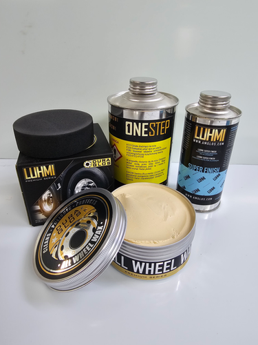 LUHMI AMGLOS SERIES BUNDLE (500ml ONE STEP +0.25 KG SUPER FINISH +