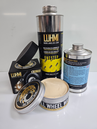 LUHMI AMGLOS SERIES BUNDLE (1000ml ONE STEP +0.5KG SUPER FINISH +