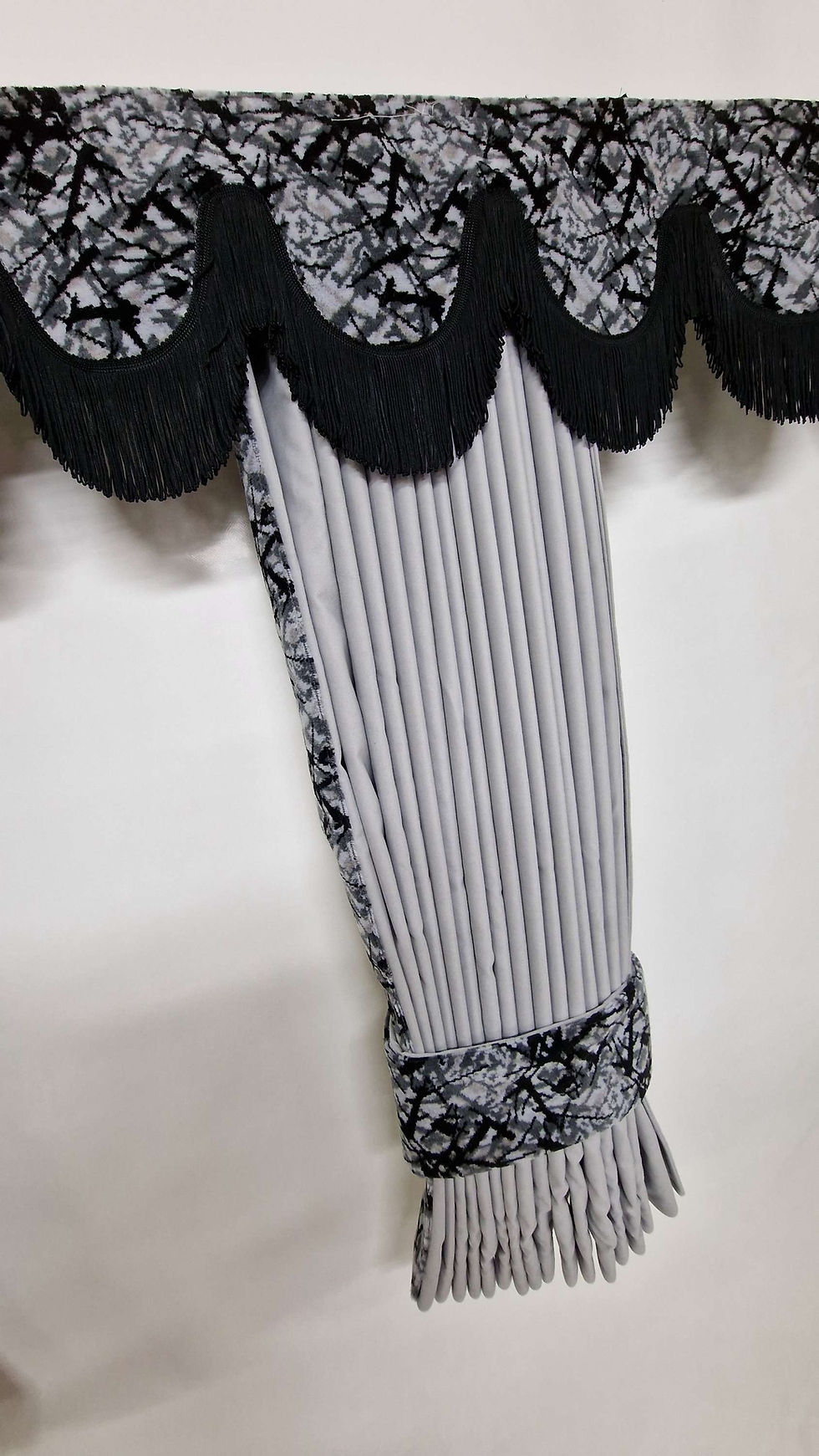 Thumbnail: LIGHT GREY Royal Suede Curtains + Danish Plush Dutch Quality 