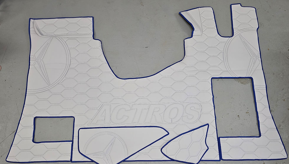 Prestige Line Mercedes MP4 MP5 Honeycomb Stitch Custom Made Flooring