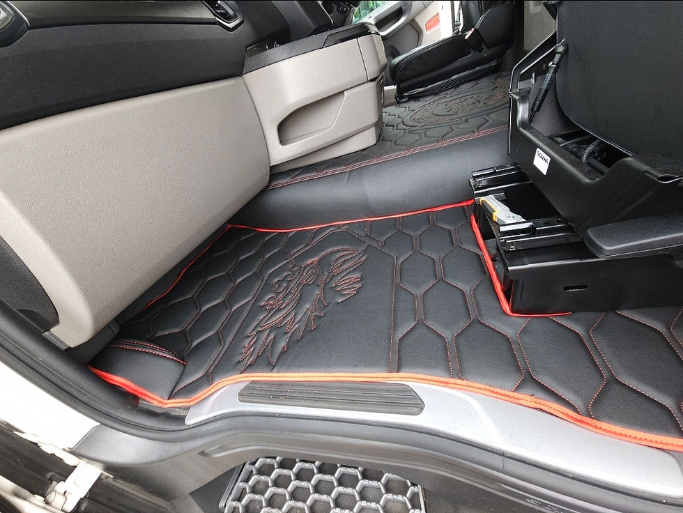 Thumbnail: PRESTIGE LINE Scania R Next Gen Honeycomb Stitch Floor Mat 