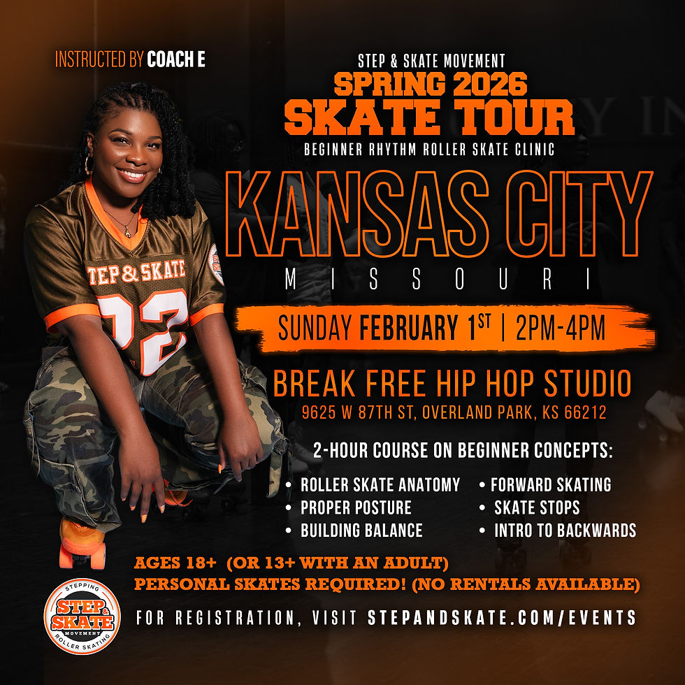 KANSAS CITY Beginner Roller Skating Clinic
