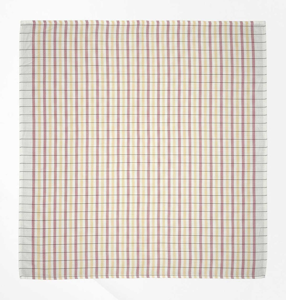 Thumbnail: Classic Shamad | Lightweight Open-Weave Summer Throw | Peach