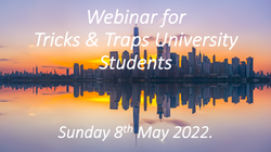 8th May 2022 - Webinar for TnT Students