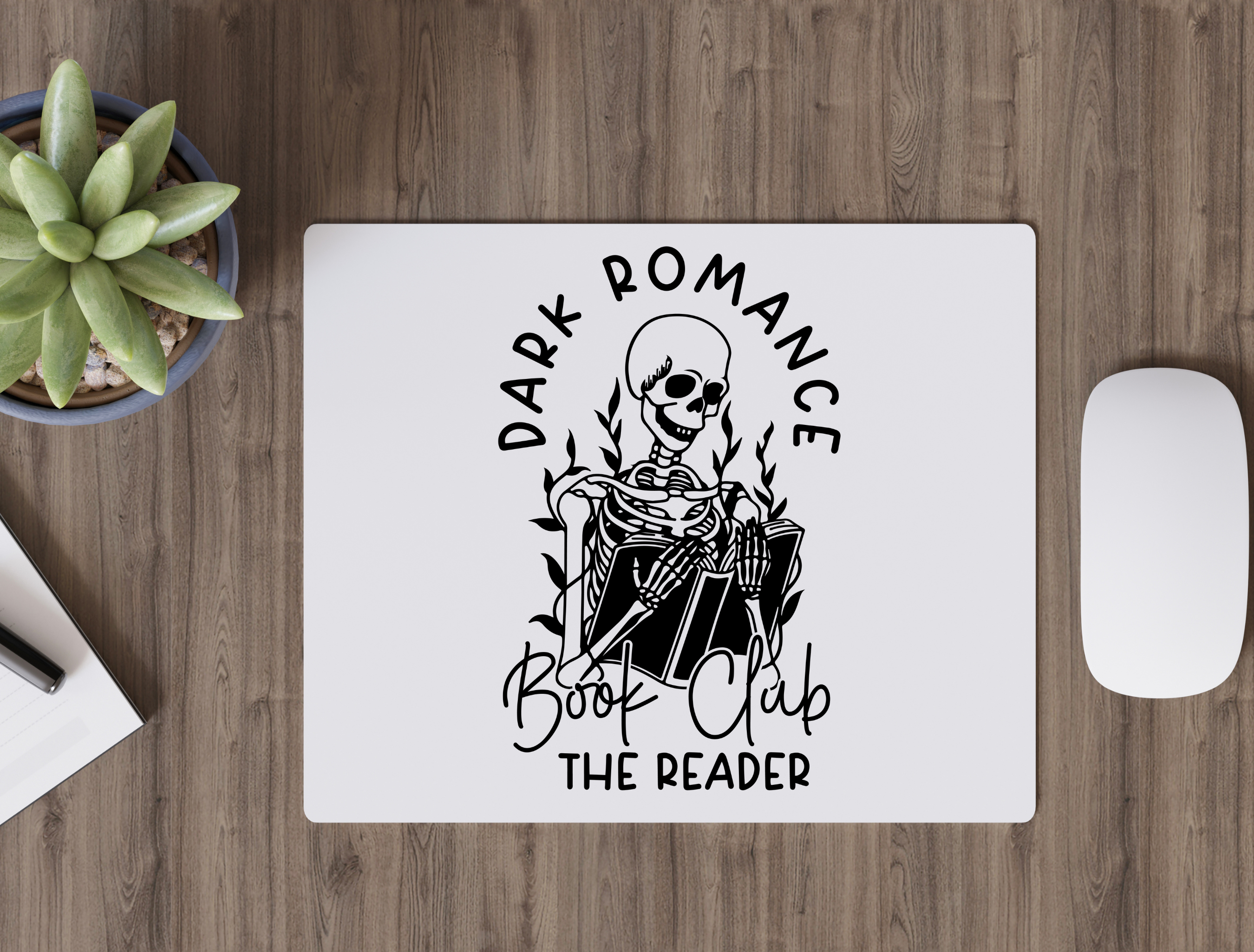 Dark Romance Book Club - The Reader Mouse Pad