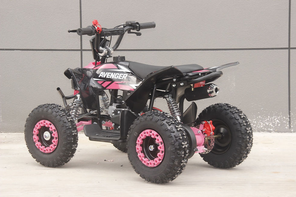 Thumbnail: 2025 Avenger 50cc 49cc MINI QUAD BIKE Kids Petrol 2 Stroke ATV