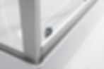 Thumbnail: 1000x800mm Shower Cabin White Hydro EASY INSTALL Room Cubicle Enclosure