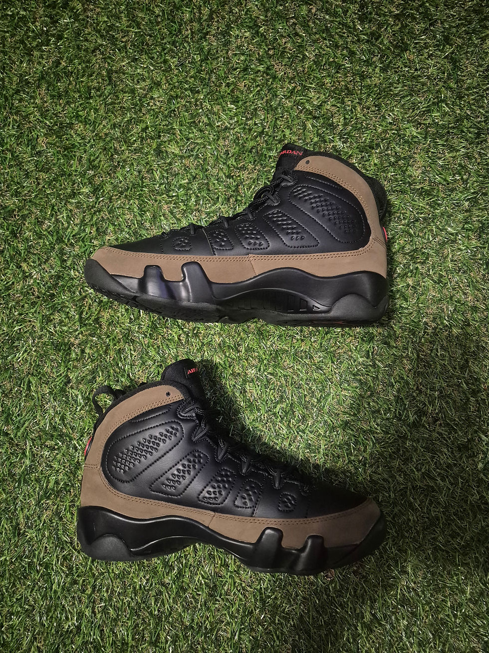 Thumbnail: Air jordan 9 (olive) size 7y