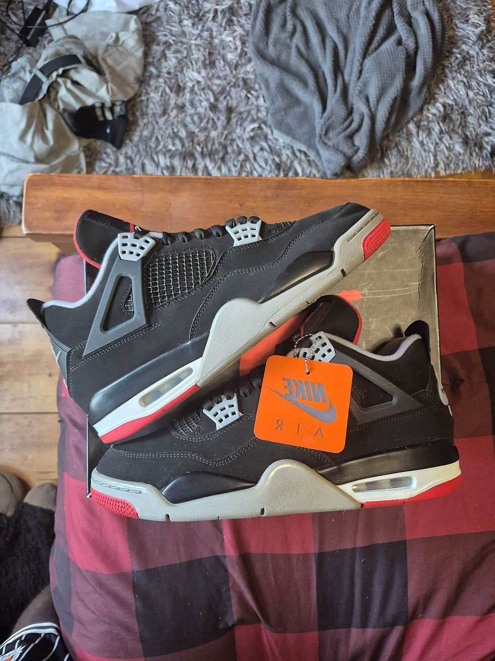 Thumbnail: Air Jordan 4 (Bred(2019) size 10.5  