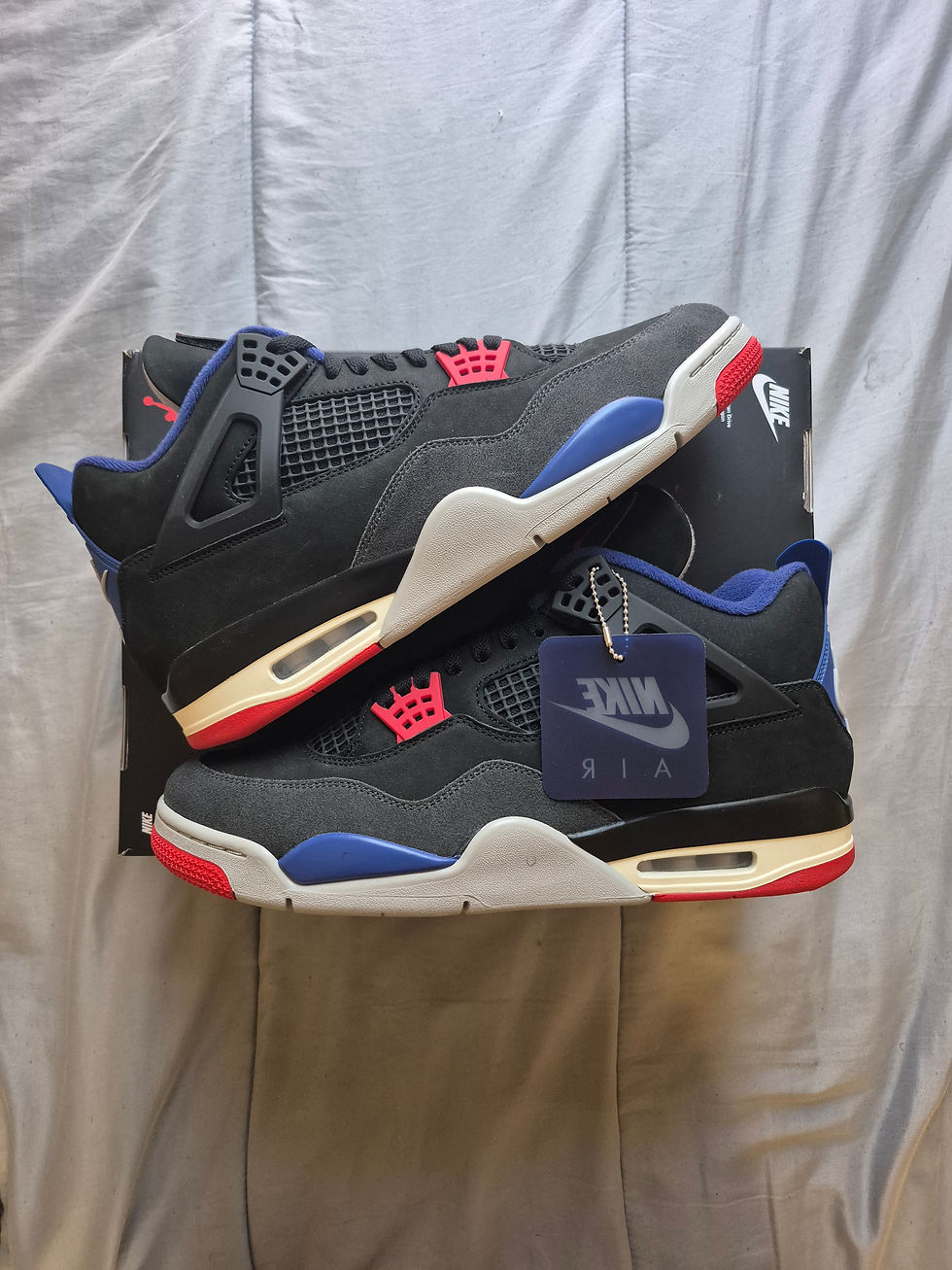 Thumbnail: Air Jordan 4 (Rare Air(white lettering) size 13 