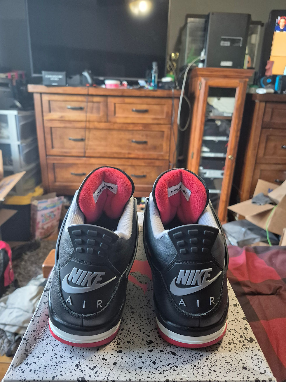 Thumbnail: Air Jordan 4 Bred (Reamagined) size 10.5
