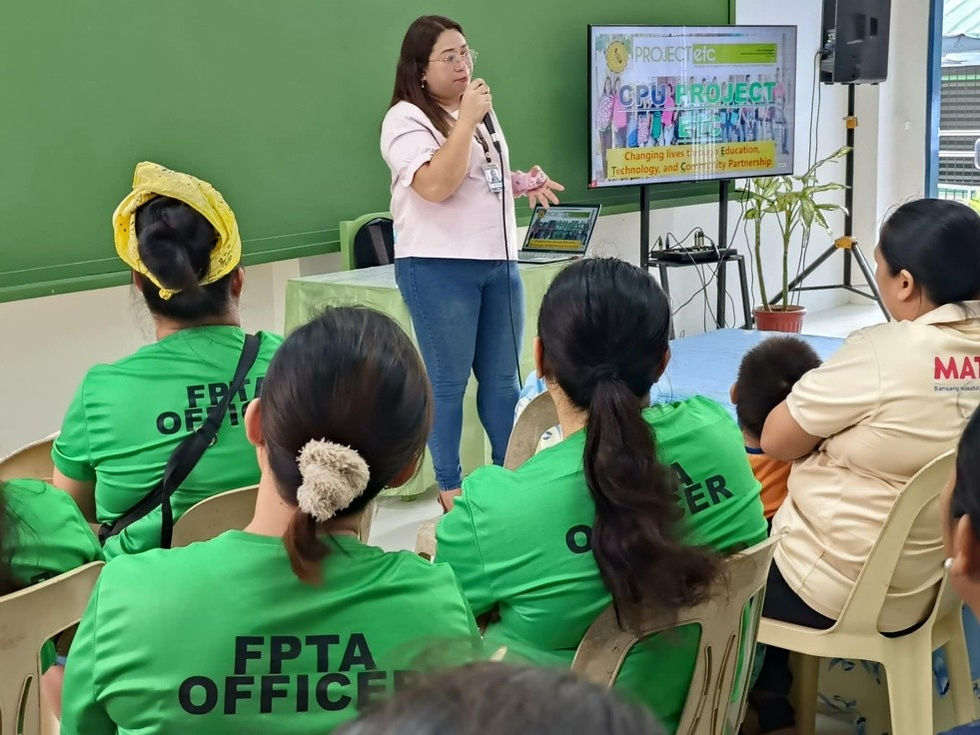 CESLC and Project ETC Orientation for Adopted Elementary Schools