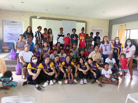 Social Workers from CPU led by Prof. Kareen Jay D. Lozada