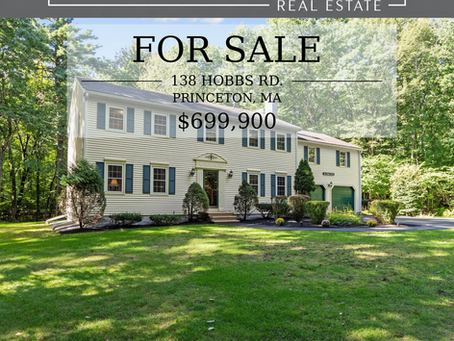138 Hobbs Rd. Princeton, MA