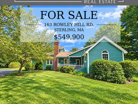 163 Rowley Hill Rd. Sterling, MA