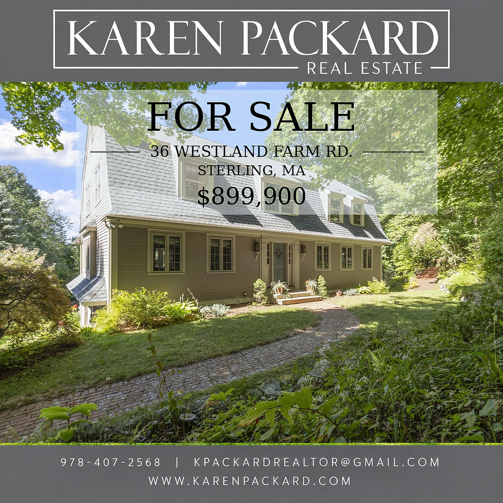 36 Westland Farm Rd. Sterling, MA