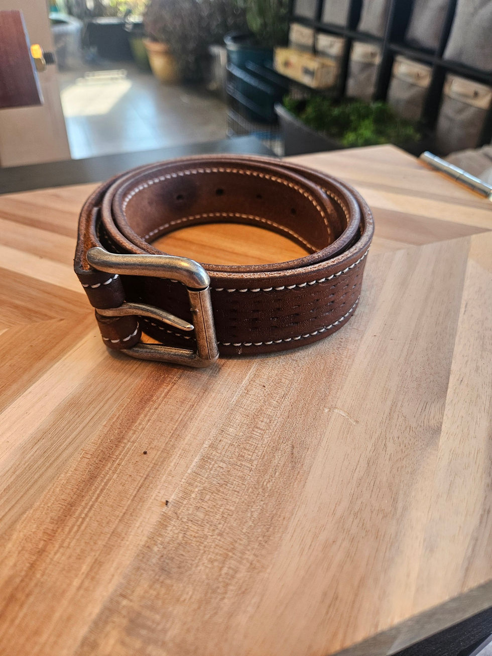 tooled belt