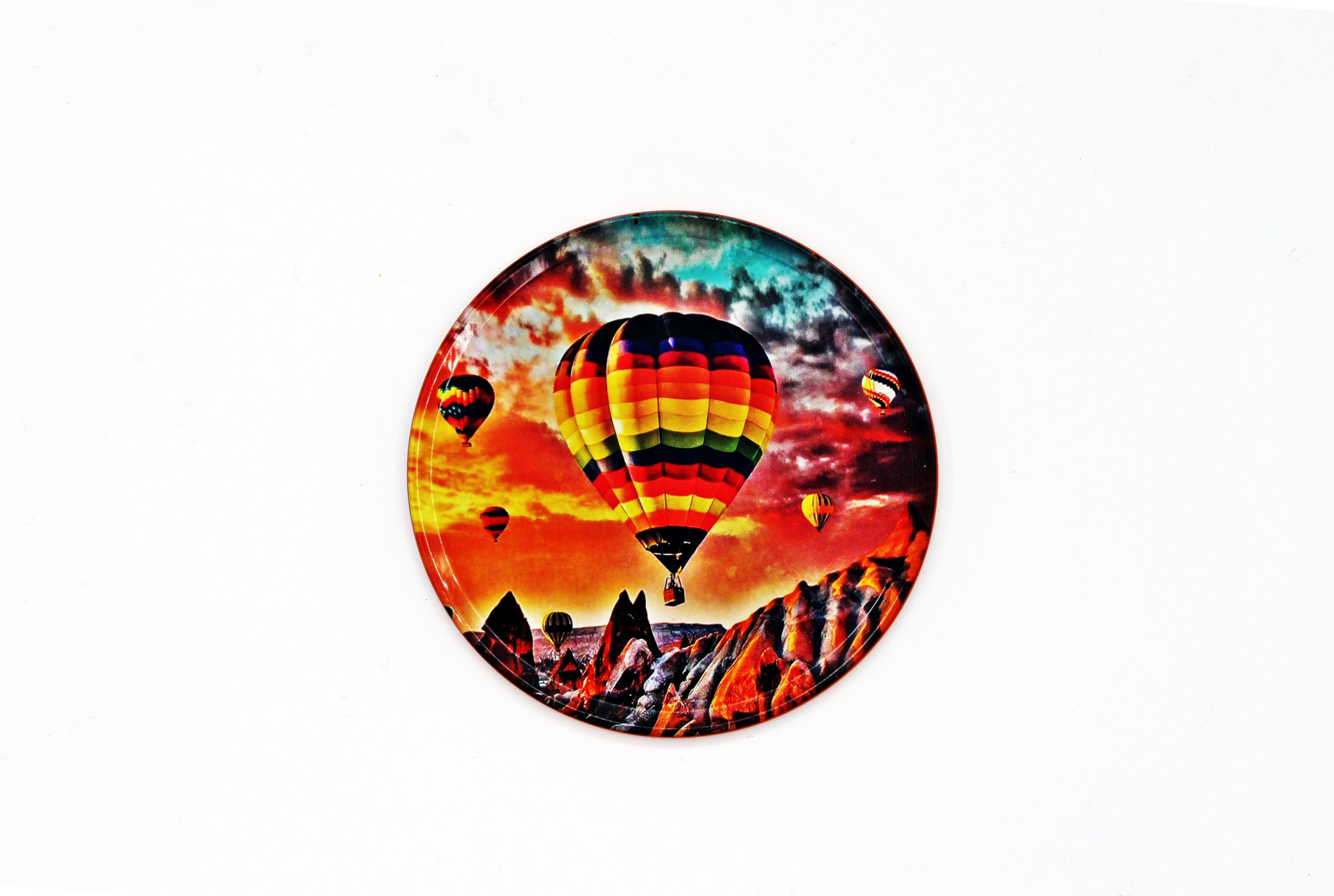 Kapadokya Desenli Metal Bardak Altlığı-6