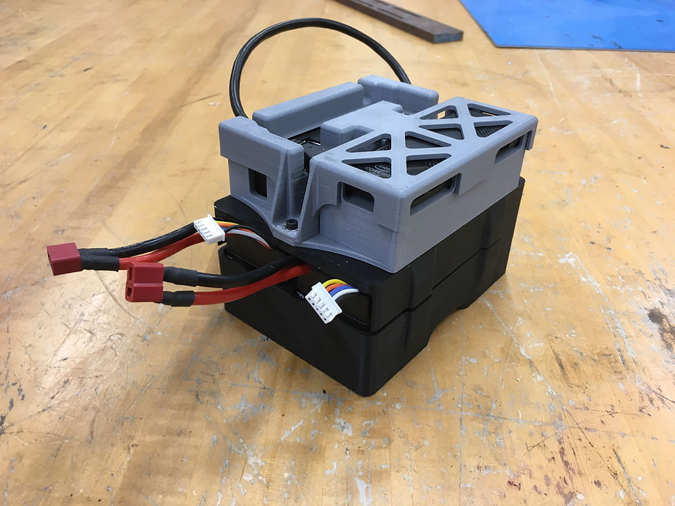Assembled Computer and Battery Cases