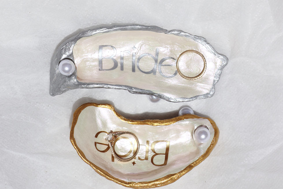 Thumbnail: Custom Writing Ring Dish