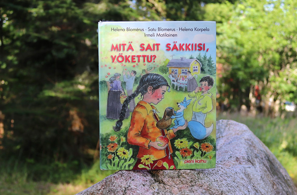 Mitä sait säkkiisi, Yökettu? Helena Blomérus, Satu Blomérus, Helena Korpela & Irmeli Matilainen