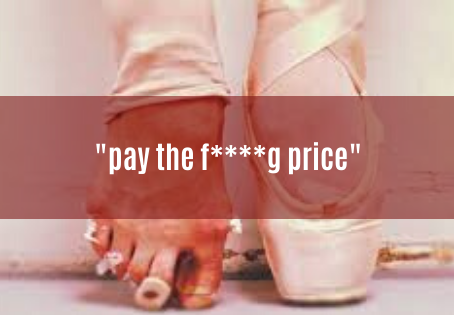 Pay the f****g price