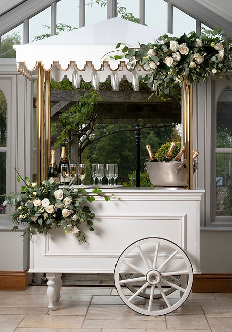 Champagne Cart With Flowers.jpeg