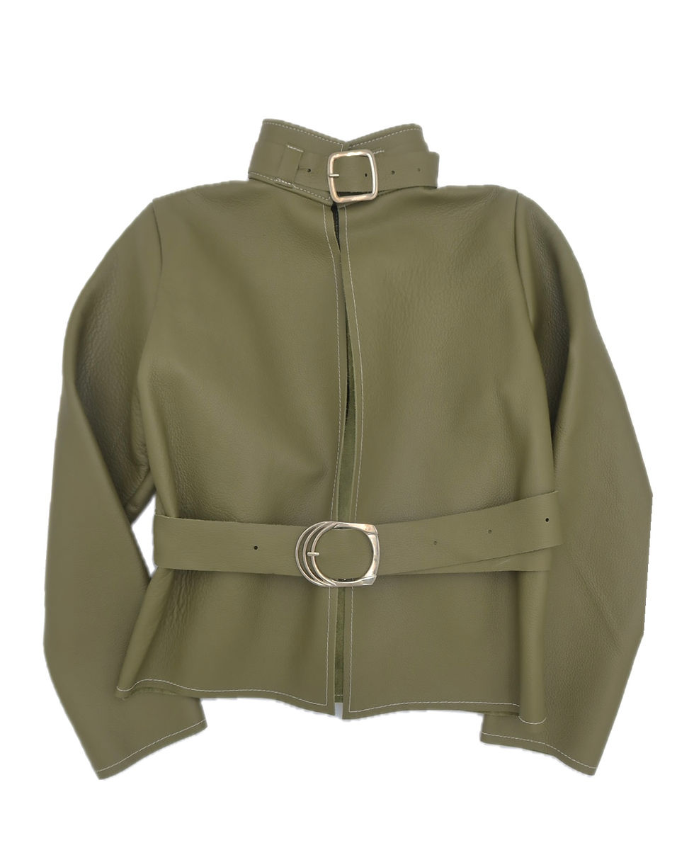 Miniature : Veste en cuir (modèle 2025)