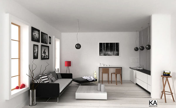 Modena, Italy  apartment 60 square meters interior desgn