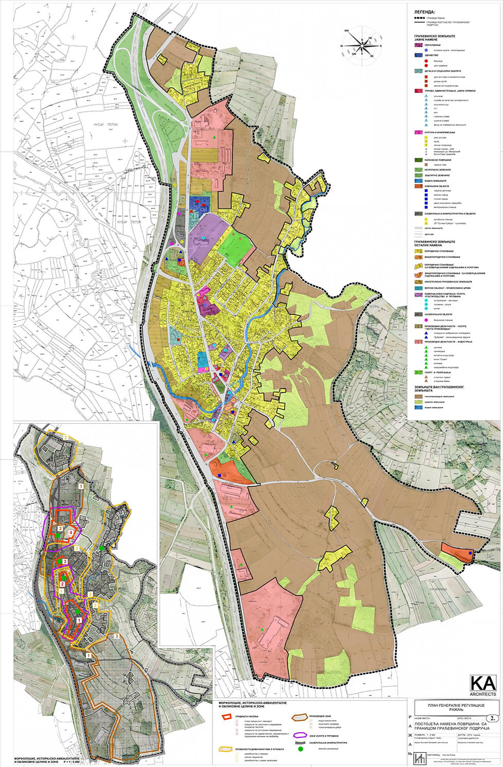 Razanj, Serbia spatial planning
