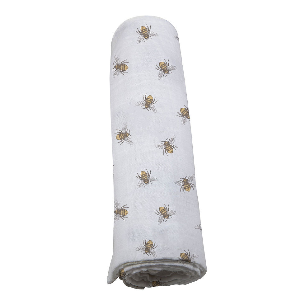 Thumbnail: Honey Bee Bamboo Swaddle