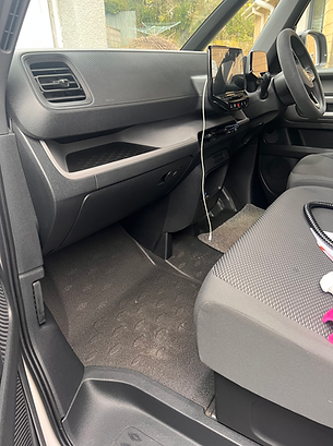 id buzz passenger seat dashboard