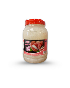 Litchi natate coco jelly topping for bubble tea and desserts