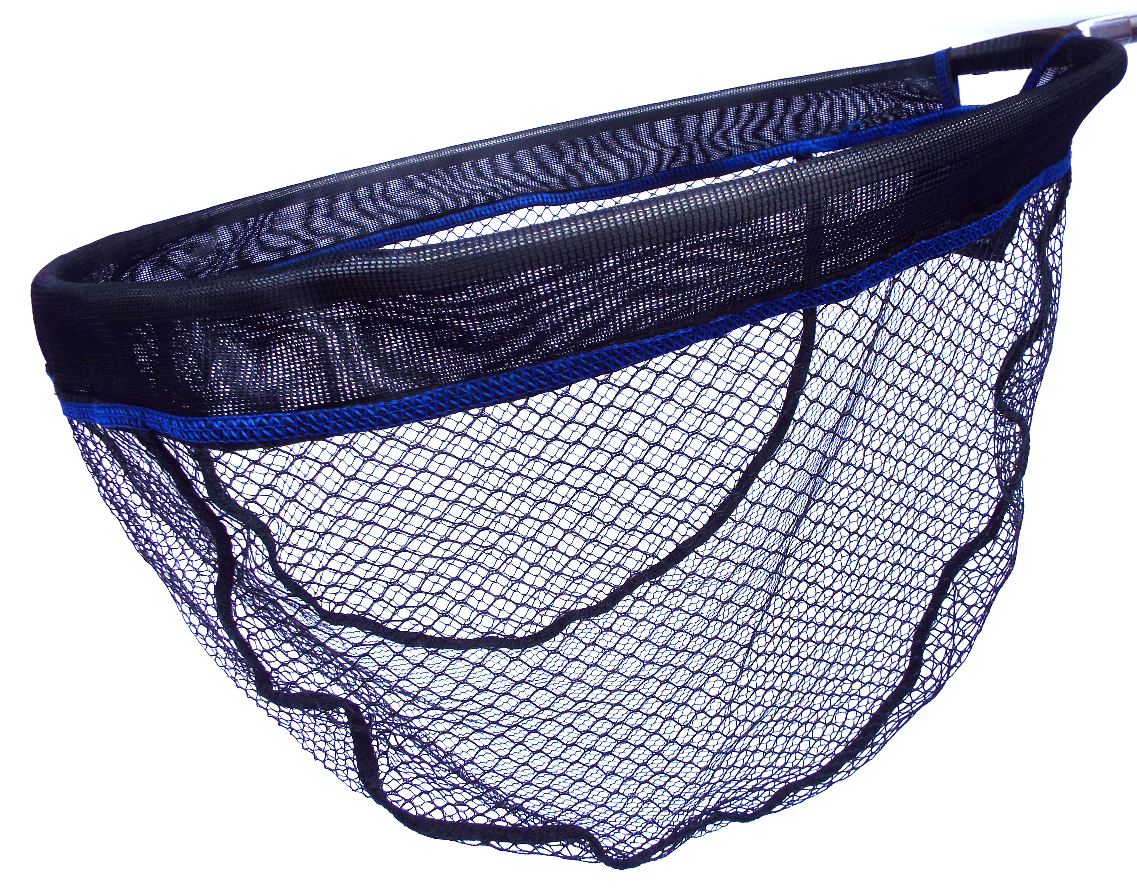 Larger Blue Black  55 x 45 Fishery Pack of 5 Match Landing Nets