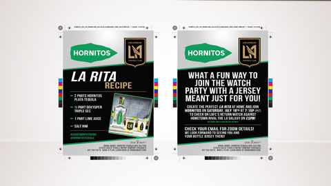 FOOD AND BEVERAGE PRINT AD design anpds.com branding marketing design graphicdesign brand logodesign logos HORNITOS LA RITA