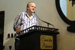 Armando Fávaro na Casa da Palavra
