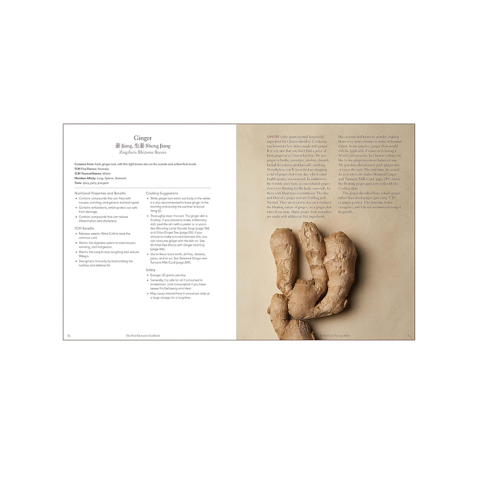 Thumbnail: Five Elements Cookbook by Zoey Xinyi Gong (Hardcover)