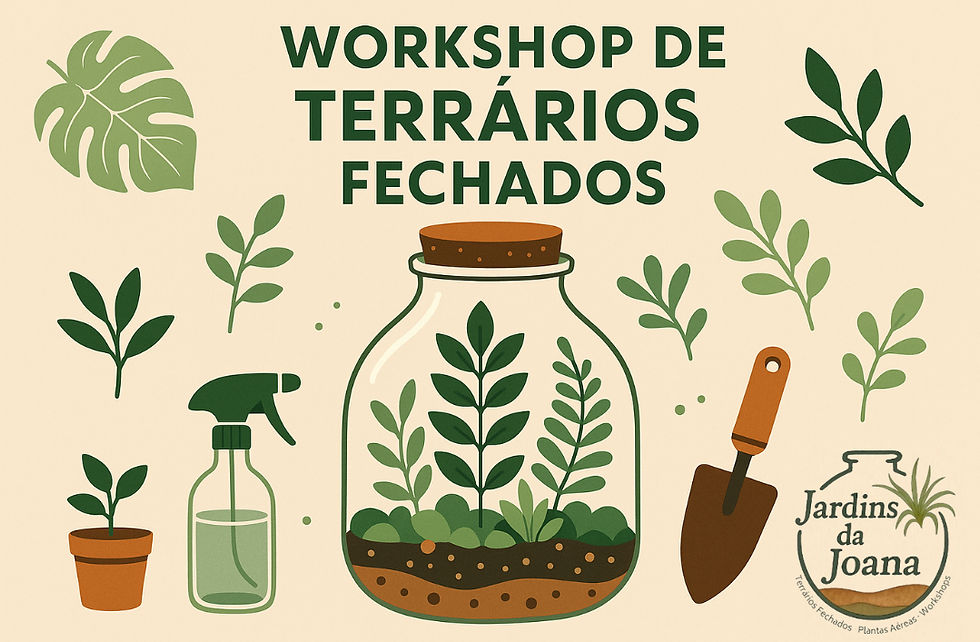 Workshop Terrários Fechados