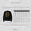 Thumbnail: Size chart for black unisex pullover showing measurements in centimeters from S to 3XL