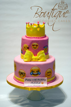 emoji cake