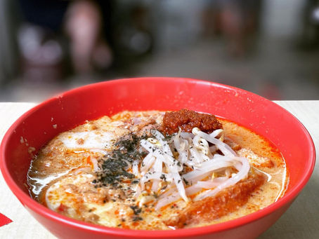 Comforting Singapore Laksa, Uniquely Singaporean